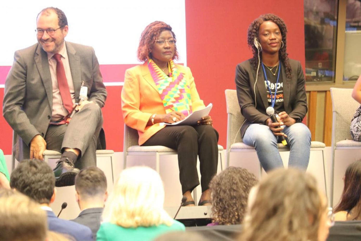 Côte d'Ivoire :    New-York /Sommet de l'ONU sur la transformation de l'éducation, Mariatou Koné présente le modèle ivoirien en matière de mobilisation et d'implication de la jeunesse