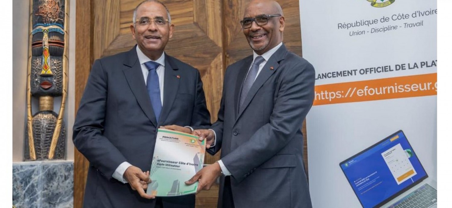Côte d'Ivoire : Commande publique, lancement de la plateforme e-fournisseurs pour transformer fondamentalement la relation entre l'État et le secteur privé