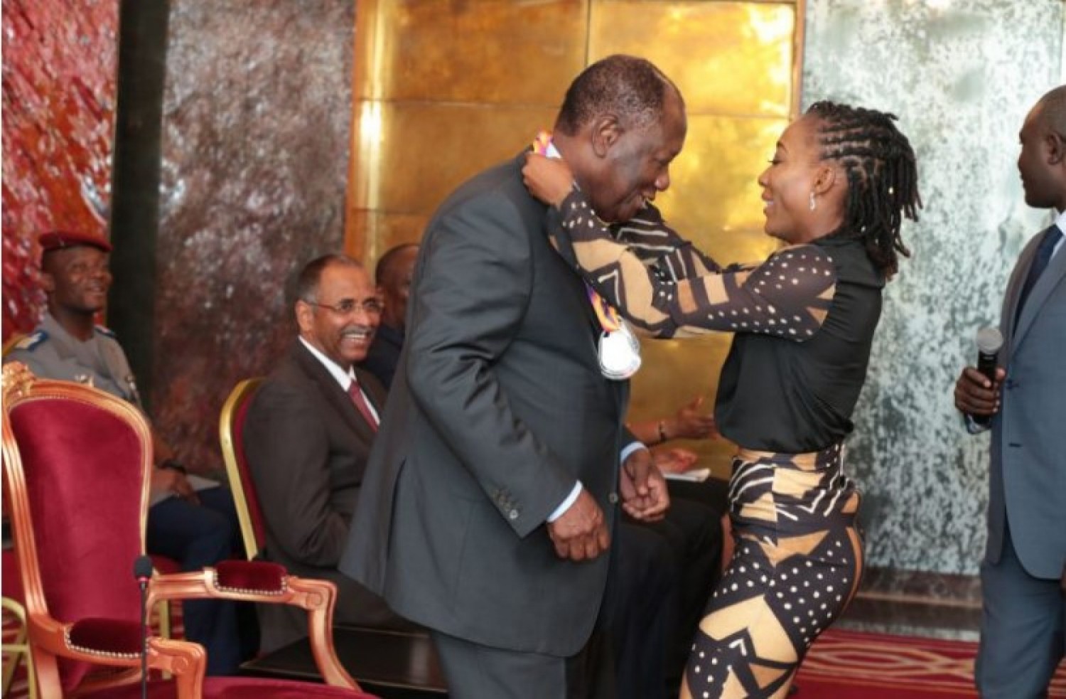 Côte d'Ivoire : Marié Josée Ta Lou révèle avoir reçu une bourse annuelle de la part du Chef de l'Etat