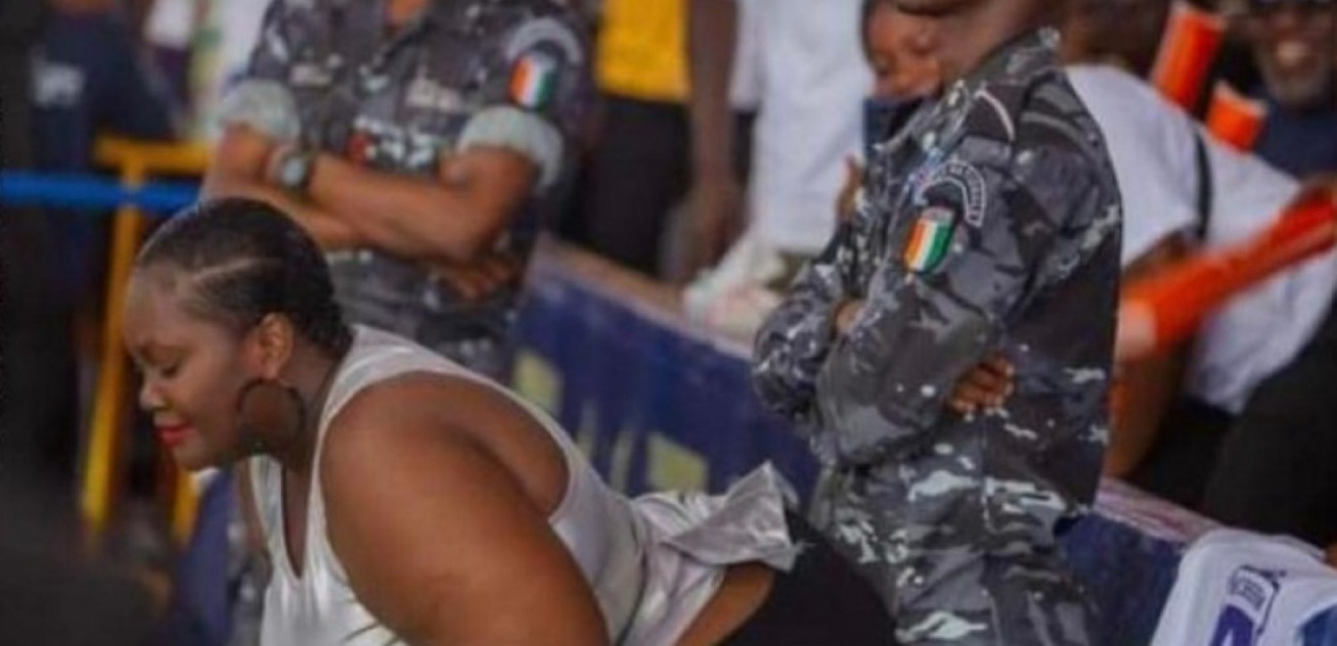 Côte d'Ivoire : Finale du tournoi denommé CAM Tchin-Tchin, l'artiste  qui s'est agitée devant un policier lors de sa prestation interpellée et déférée