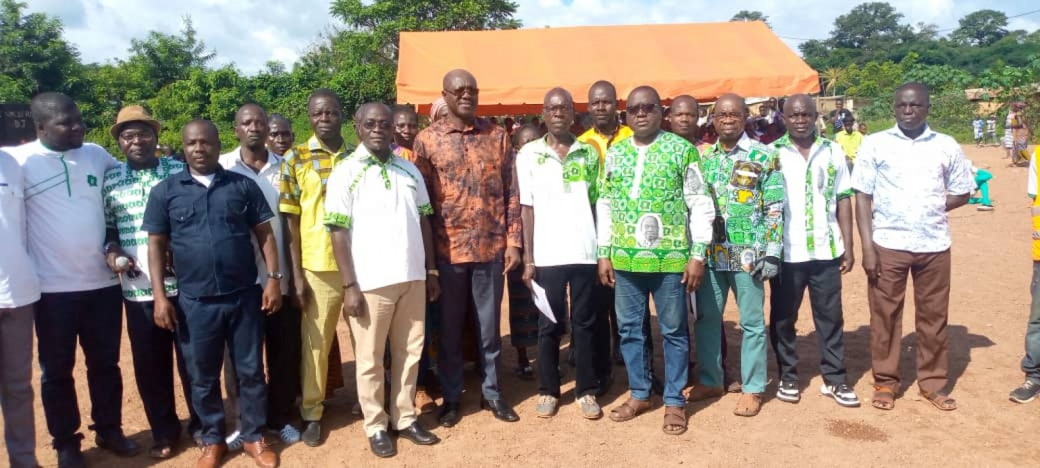 Côte d'Ivoire : A la journée du militant PDCI à Koulemekro (Ouéllé) , le Député Kra Paul déplore les conséquences désastreuses de l'orpaillage clandestin