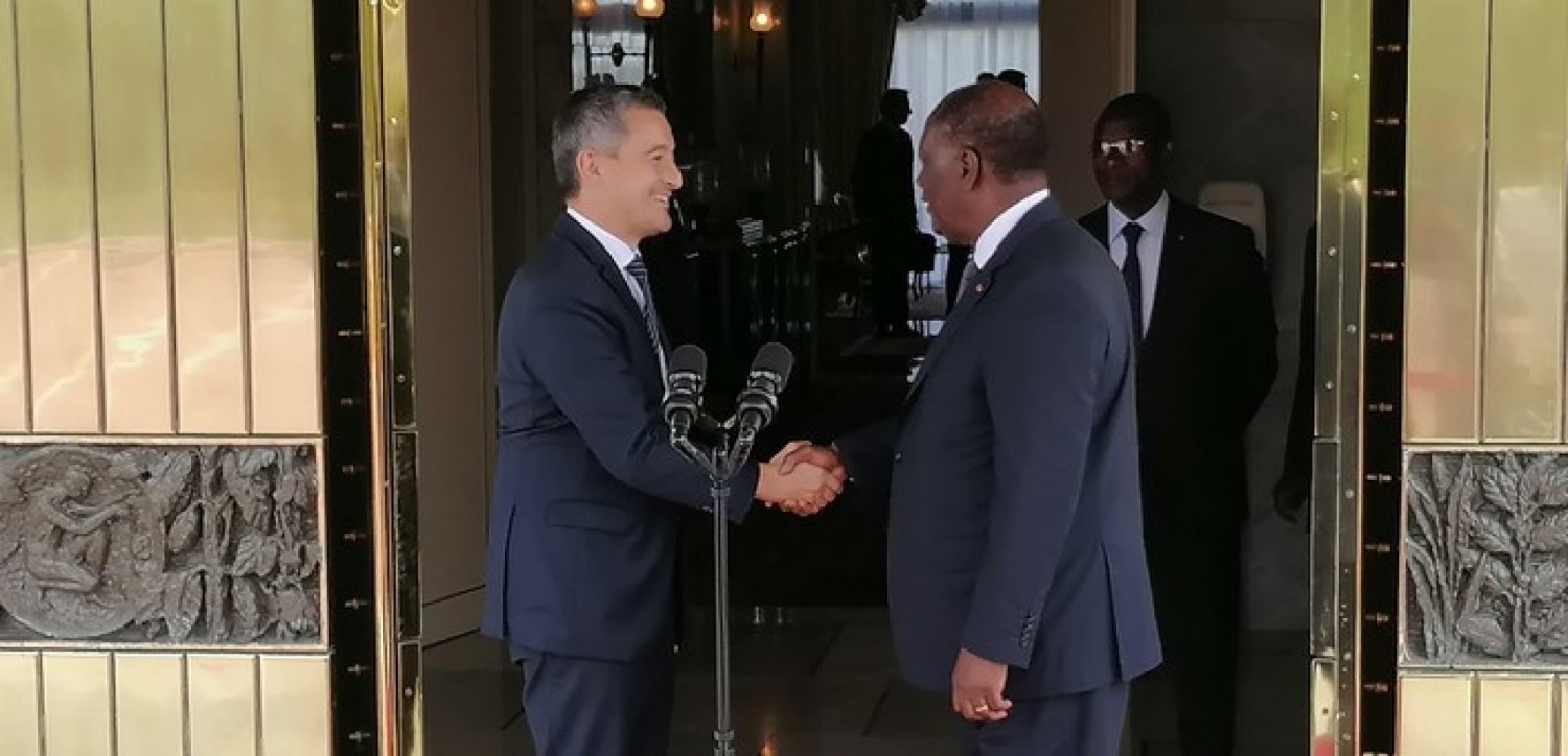 Côte d'Ivoire-France :   46 soldats ivoiriens injustement emprisonnés au Mali, depuis Abidjan, Darmanin apporte son « soutien total »