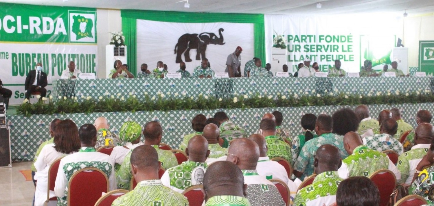 Côte d'Ivoire : 14ᵉ réunion du BP du PDCI sous fond de tensions internes, le délégué de Daoukro plaide pour que cette rencontre « sonne le glas des attitudes antagonistes négatives »