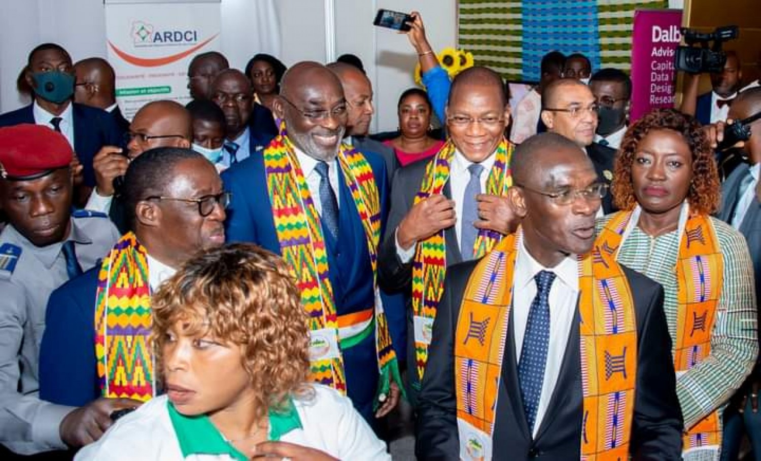 Côte d'Ivoire : Auprès de ses collègues Ministre Bruno Koné à la 2e édition du salon des collectivités, estime que c'est le cadre privilégié du partenariat public-privé