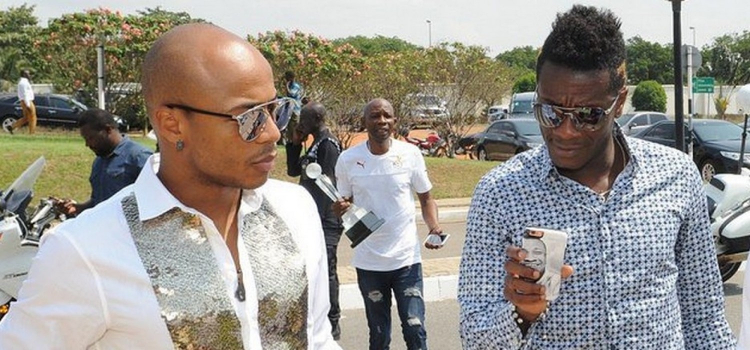 Ghana :  Asamoah Gyan révèle ne pas être ami avec André Ayew
