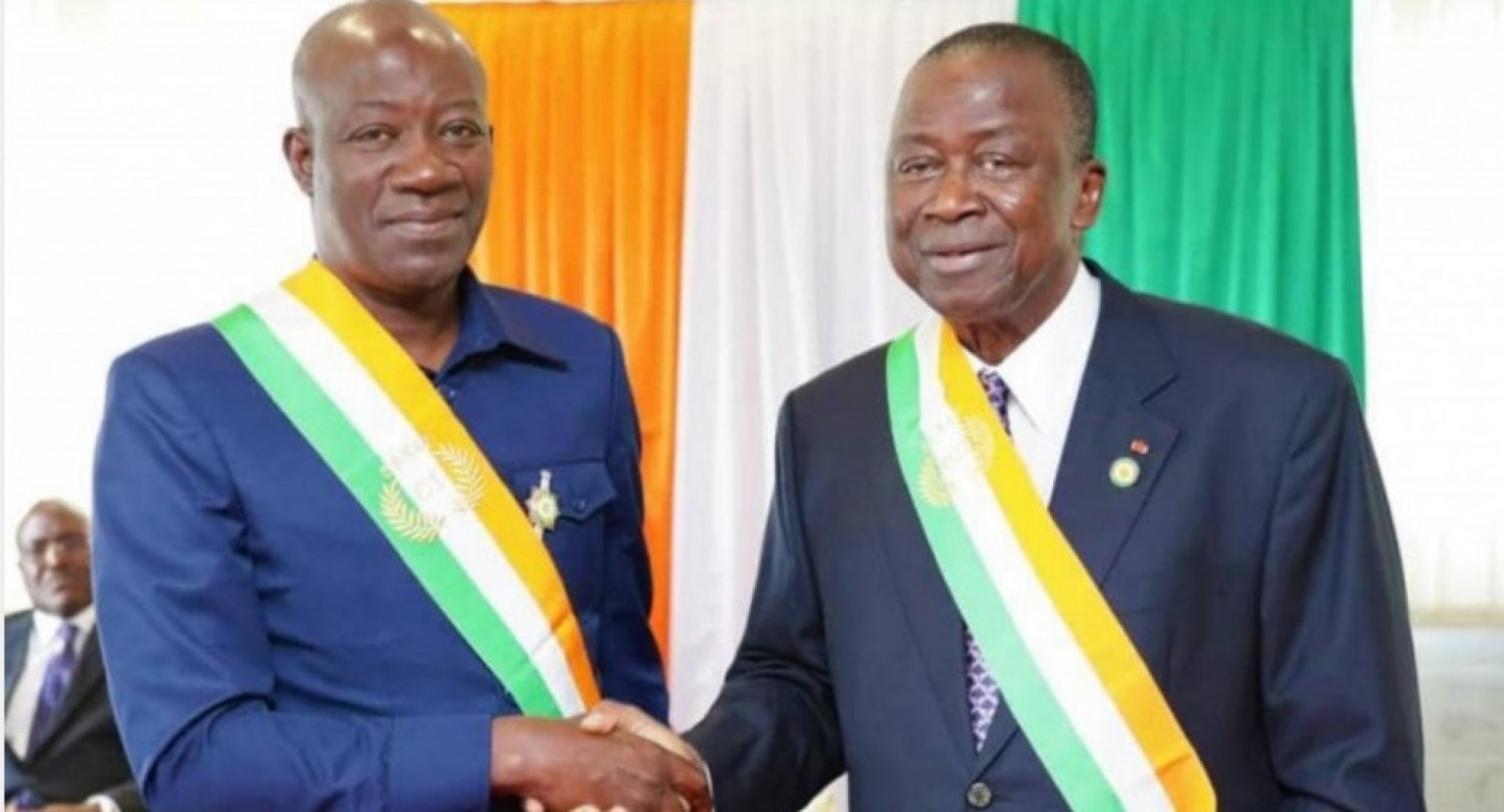 Côte d'Ivoire : Le nouveau Sénateur élu de la circonscription du Haut-Sassandra Koné Boubacar a reçu ses attributs à Yamoussoukro