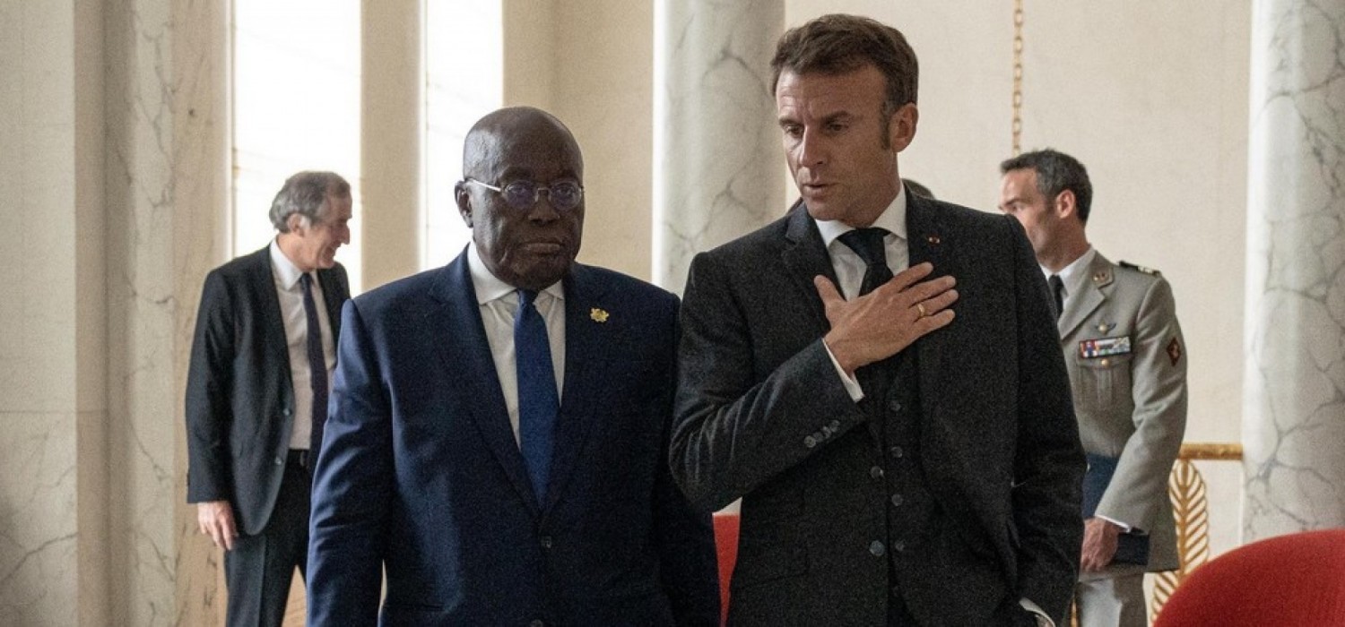 Ghana-France :  Akufo-Addo s'est entretenu avec Macron et ce qu'il préconise pour la guerre Russie-Ukraine