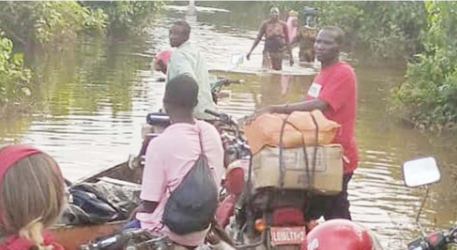 Côte d'Ivoire : Le Cavally sort de son lit, inondation, SOS d'élus, 10 villages coupés du monde