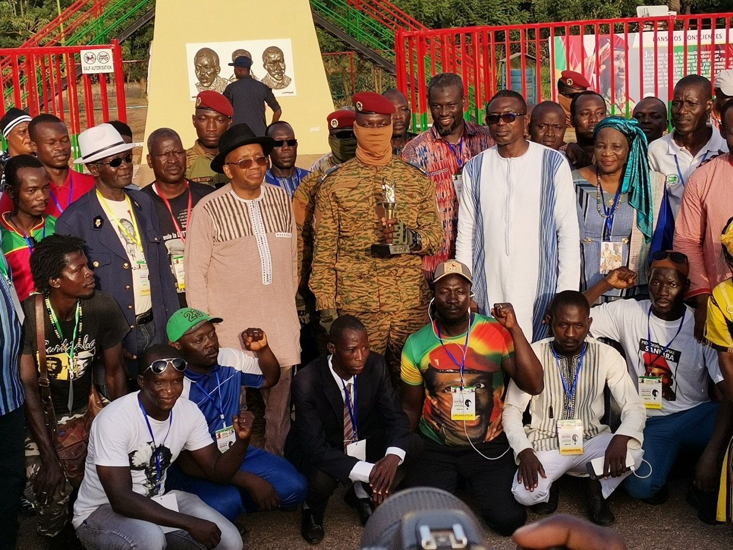 Burkina Faso : Assassinat de Thomas Sankara, le 35e anniversaire commémoré en présence du capitaine Ibrahim Traoré