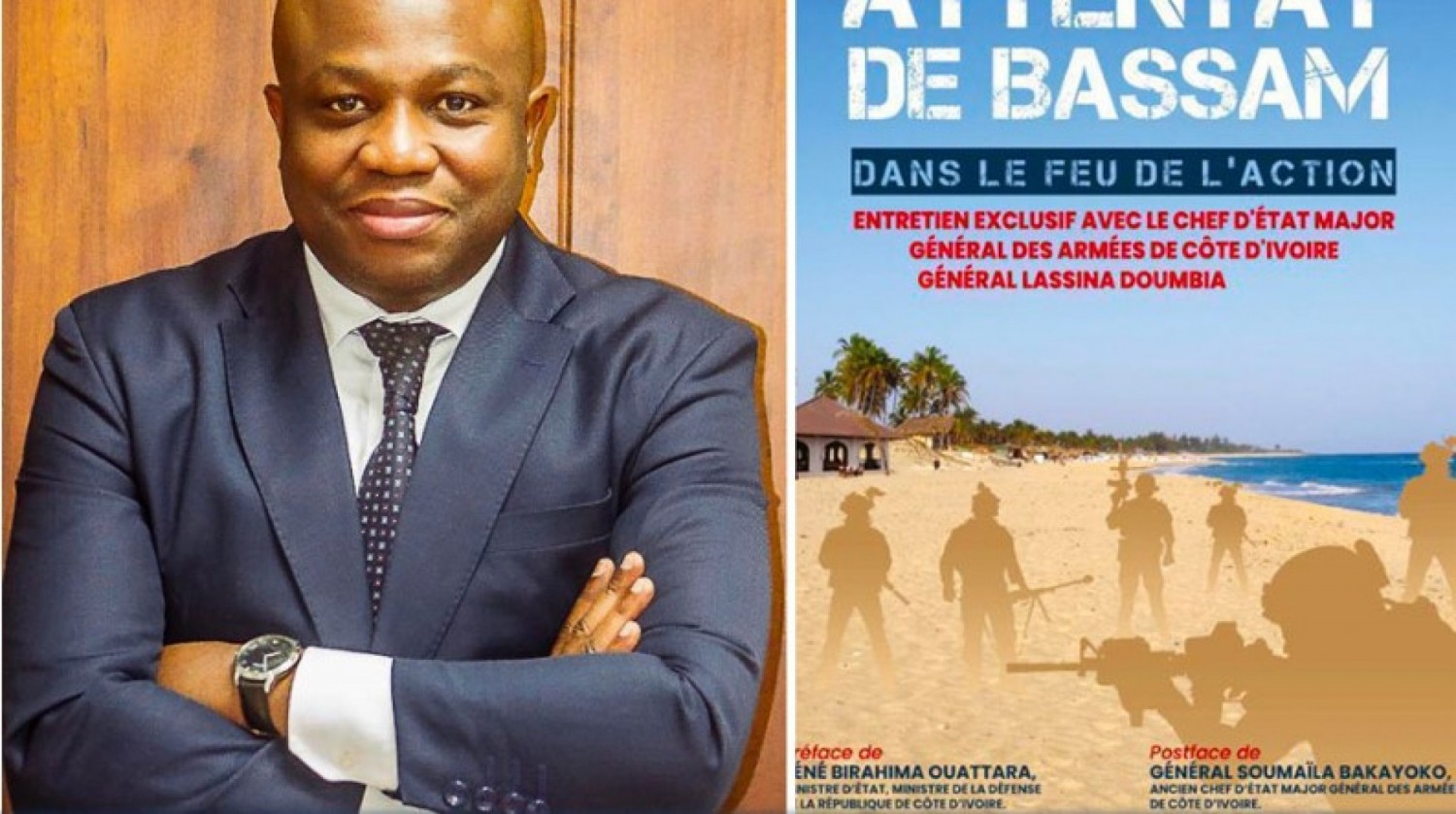 Côte d'Ivoire : Dr Jean Jacques Konadje  revient sur l'attentat de Grand Bassam à travers une œuvre préfacée par le Ministre de la Défense Téné Birahima