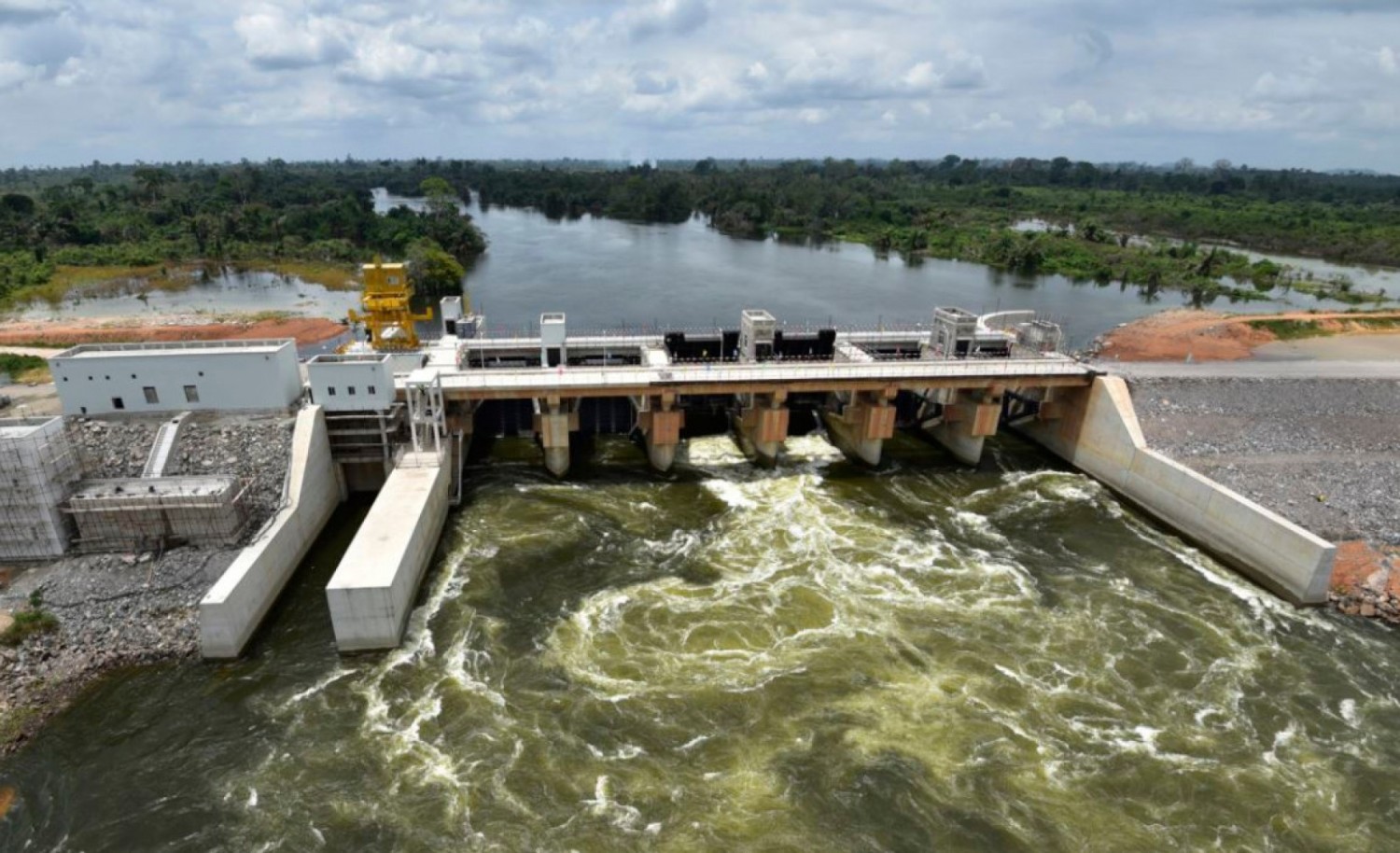 Côte d'Ivoire : Opération d'ouverture des évaluateurs de crues du fleuve Sassandra, voici les dangers à craindre