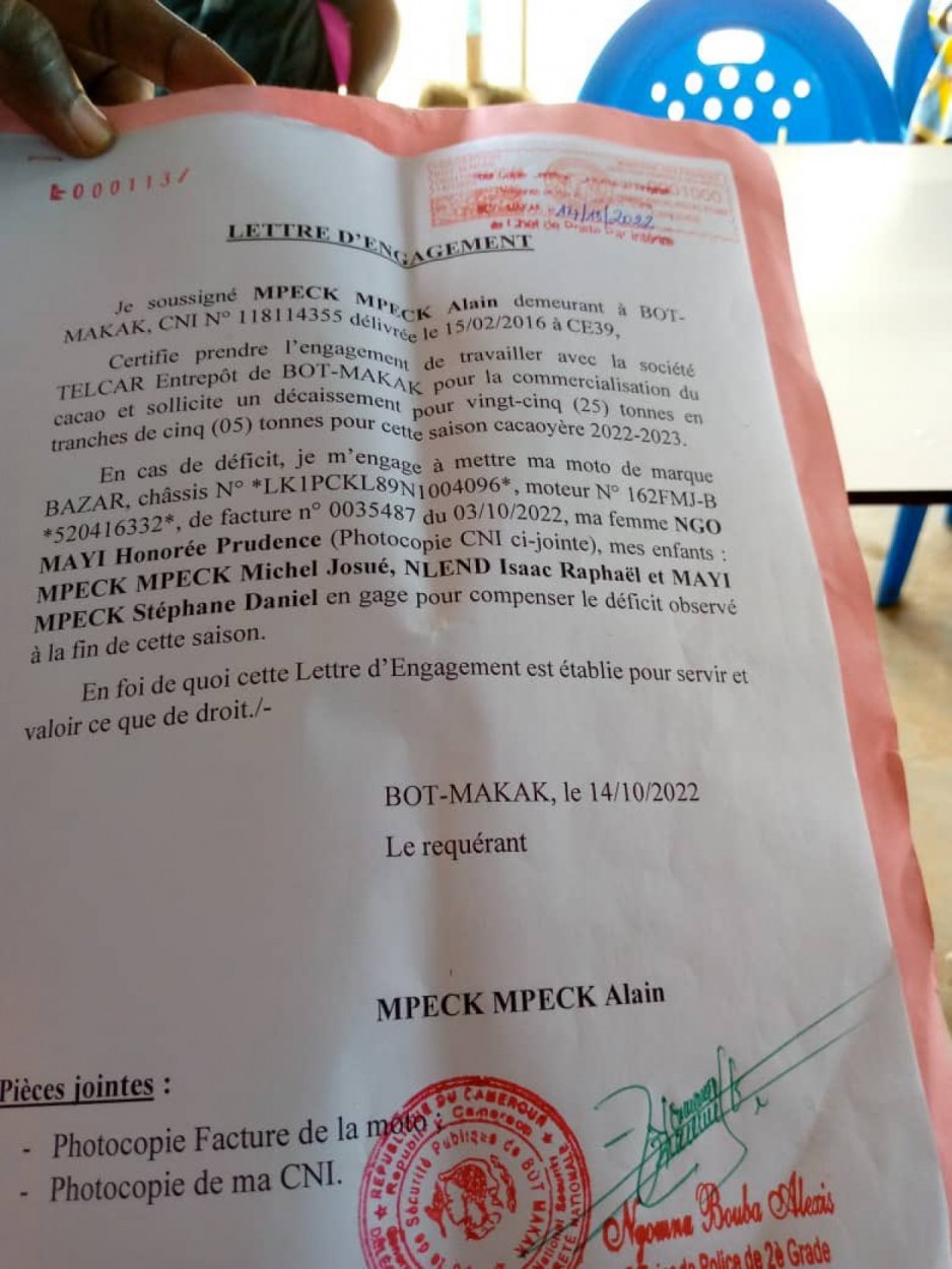 Cameroun : En quête d'argent, un agriculteur met en gage sa famille