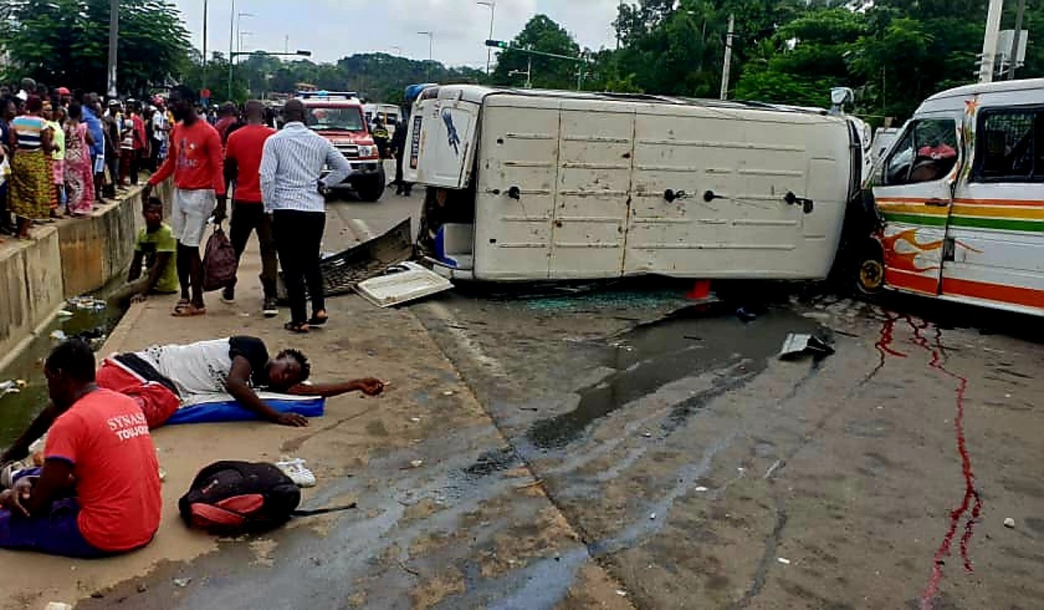 Côte d'Ivoire : Bingerville, un carambolage impliquant plusieurs véhicules fait trois morts