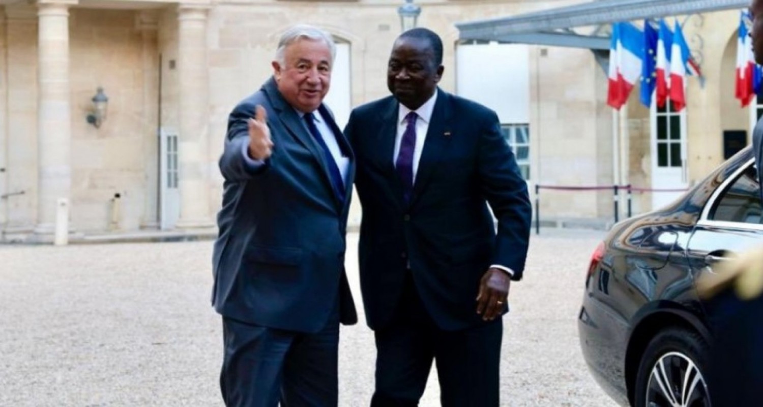 Côte d'Ivoire : Gérard Larcher, président du Sénat Français : « La stabilité de la Côte d'Ivoire est cruciale pour l'Afrique de l'Ouest »