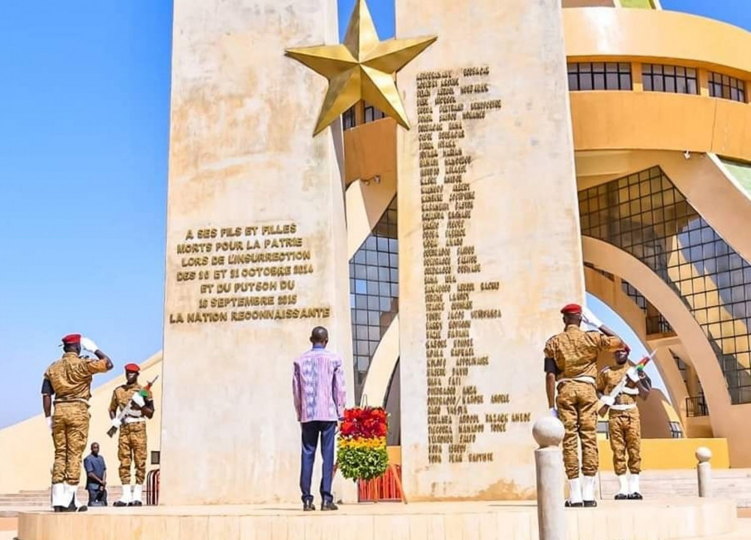 Burkina Faso : Insurrection populaire, le gouvernement rend hommage aux martyrs dont les ayants-droits attendent toujours les indemnisations