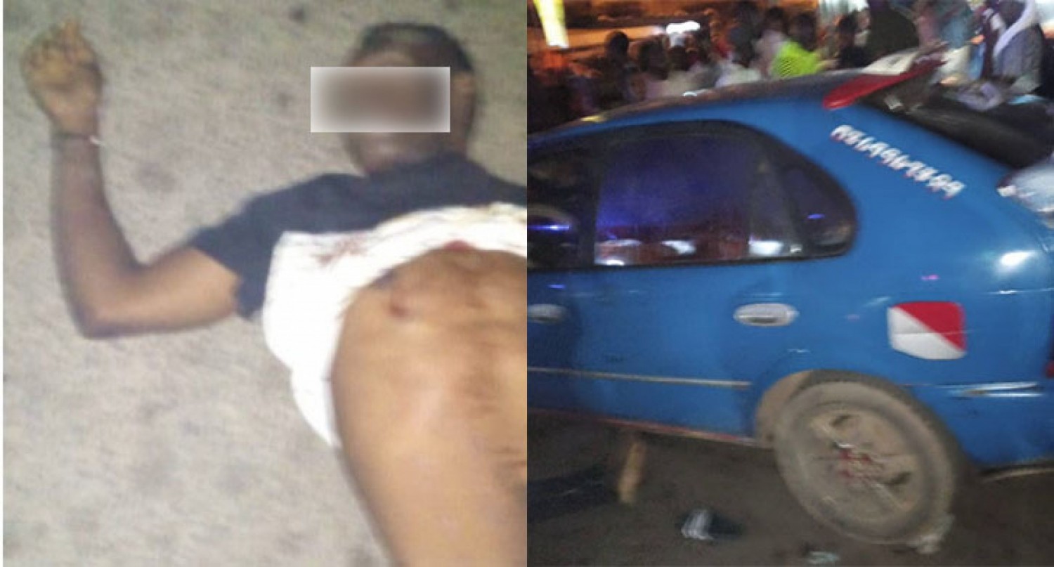 Côte d'Ivoire : Yopougon, un chauffeur de taxi tué, ses collègues en colère manifestent