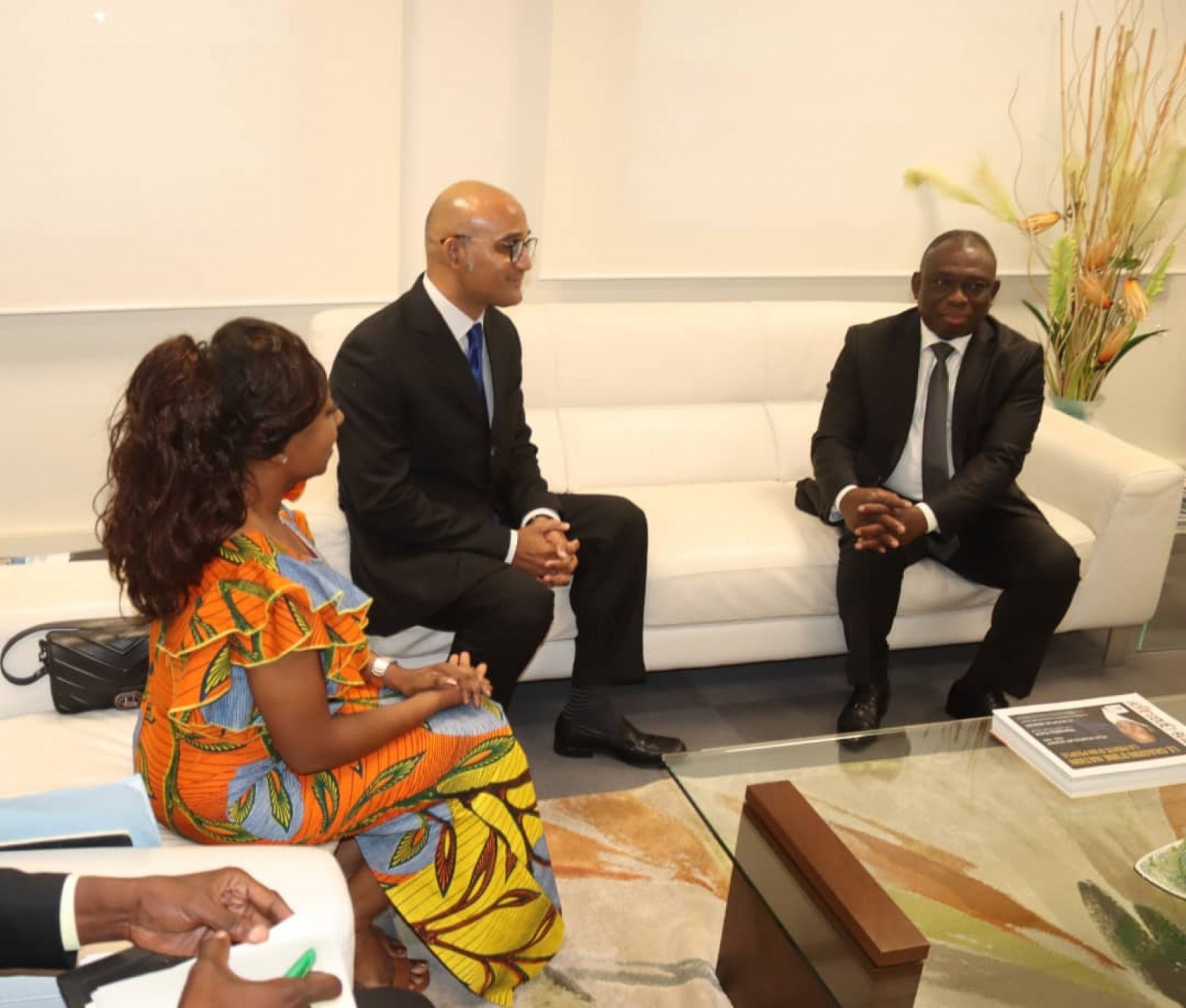Côte d'Ivoire : Rencontre entre Rébecca Yao, Michel Gbagbo et le ministre KKB   en prélude à la 2ème édition des rencontres sportives de la Paix et la Fraternité
