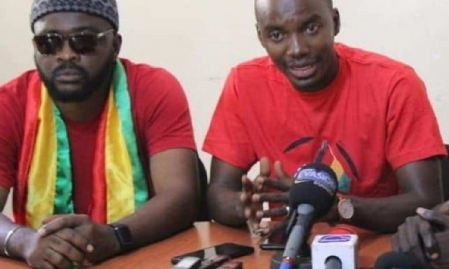 Guinée : Deux leaders du FNDC, Foniké Mengué et Ibrahima Diallo entament une  grève de la faim