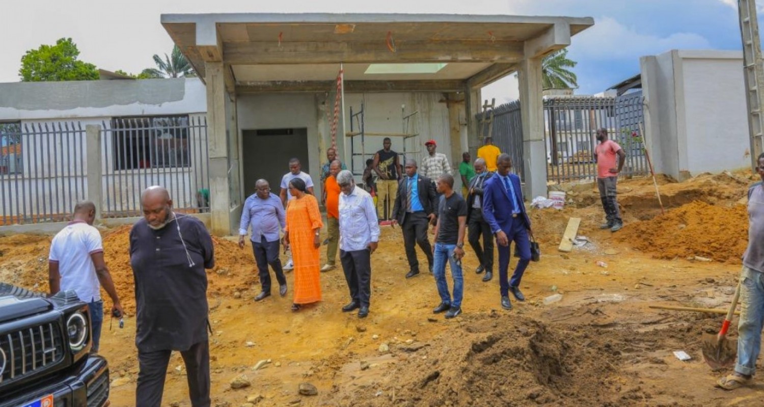 Côte d'Ivoire : Rénovation du siège du RHDP, après une visite, les vice-présidents satisfaits de l'avancement des travaux