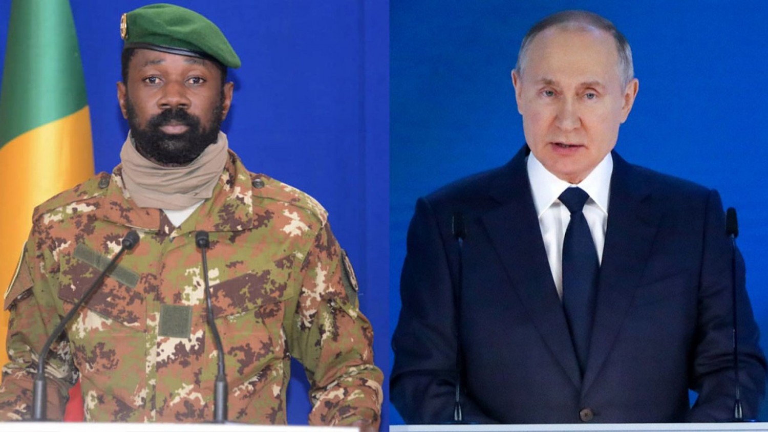 Mali : Sommet Russie-Afrique 2023,  Assimi Goïta invité officiellement par Poutine