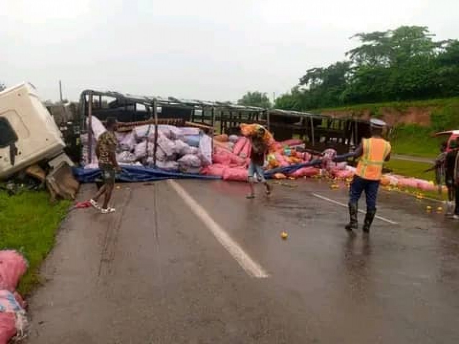 Côte d'Ivoire : Fermeture momentanée de la voie sud de l'autoroute du nord