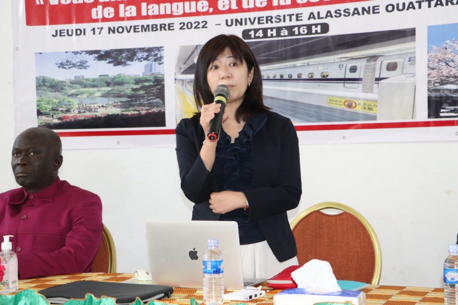Côte d'Ivoire : Bouaké, la culture japonaise et l'apprentissage du japonais présentés aux étudiants de l'UAO