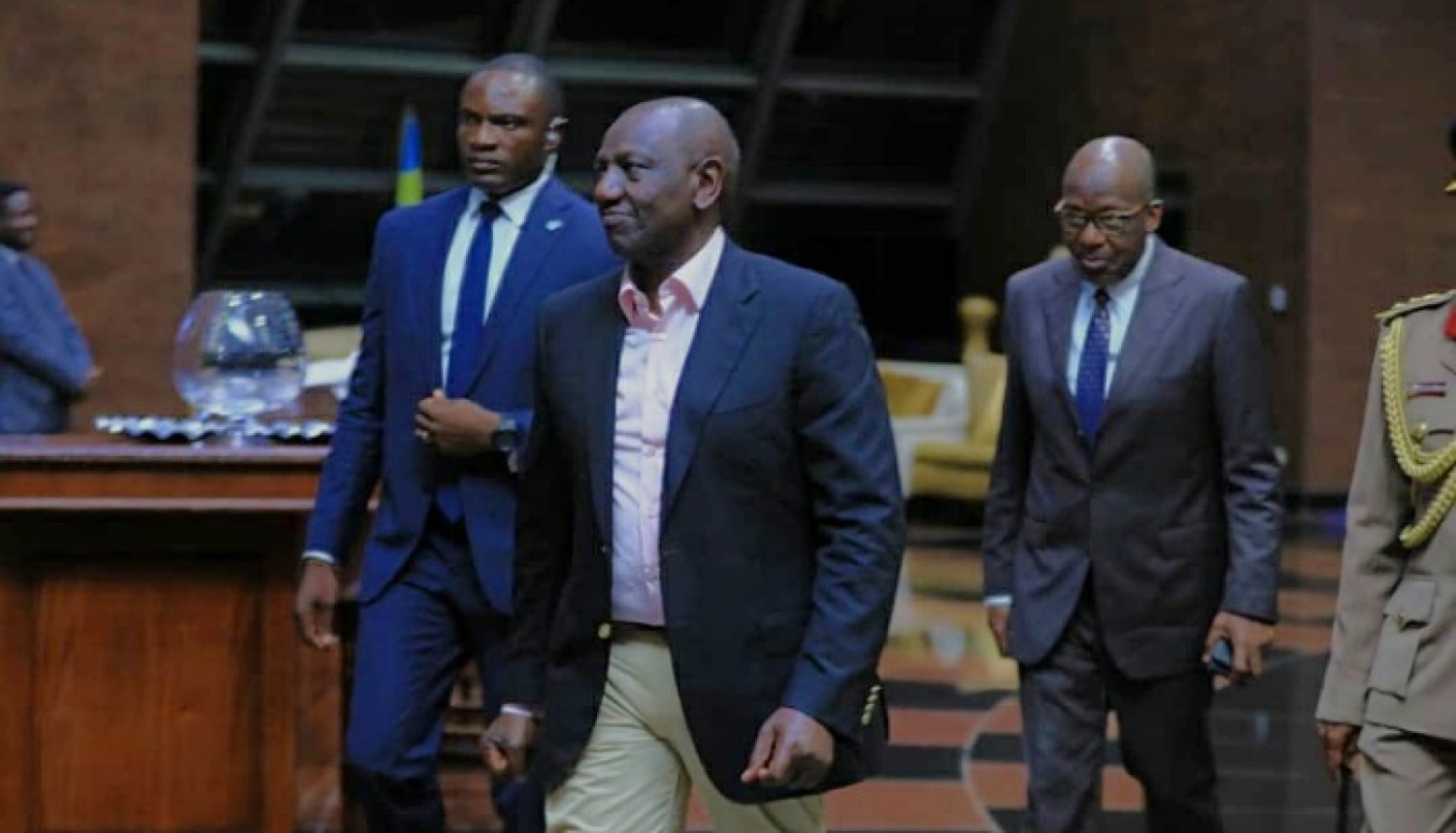 RDC-Kenya : Guerre dans l'Est, William Ruto en visite officielle à Kinshasa