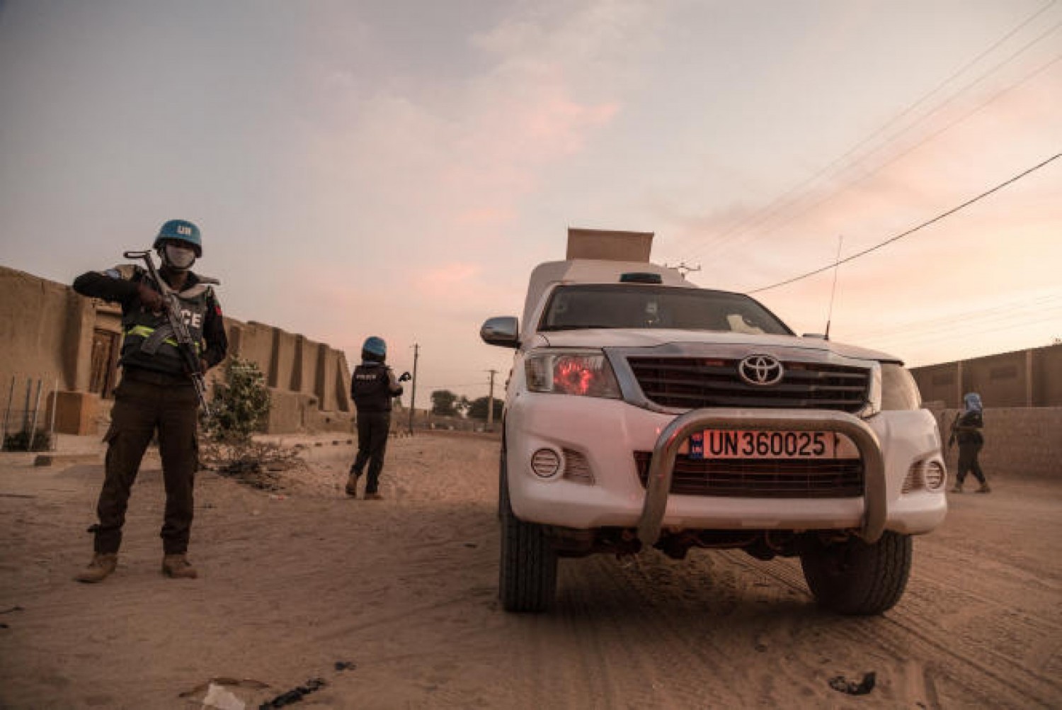 Mali : Un convoi de la Minusma heurte une mine dans le nord, trois blessés