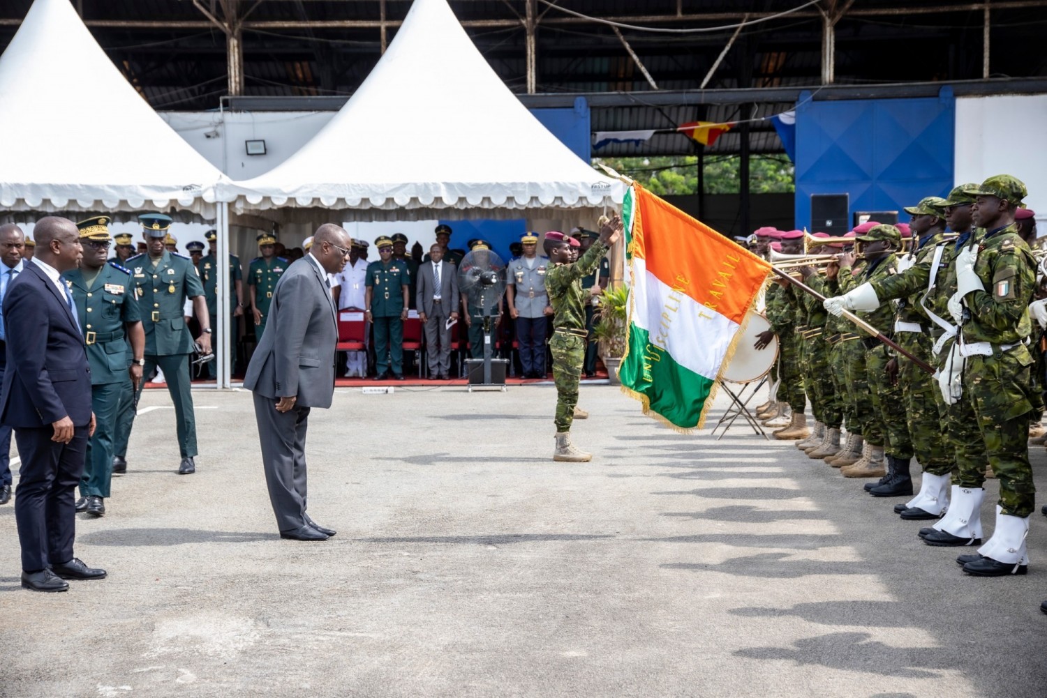 Côte d'Ivoire : Baptême du patrouilleur de haute mer (PHM) de type P400, pour le Ministre de la Défense, c'est une avancée majeure dans le dispositif sécuritaire