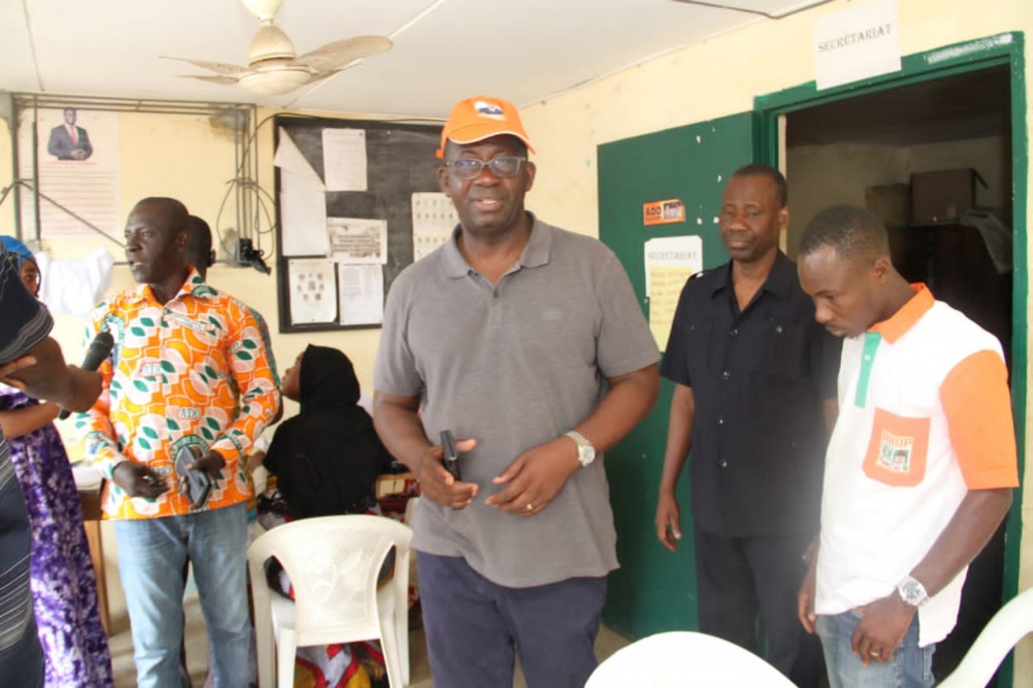Côte d'Ivoire :   Adiaké, Hien Sié initie des tournées pour s'assurer du bon déroulement de l'opération d'enrôlement dans sa circonscription électorale