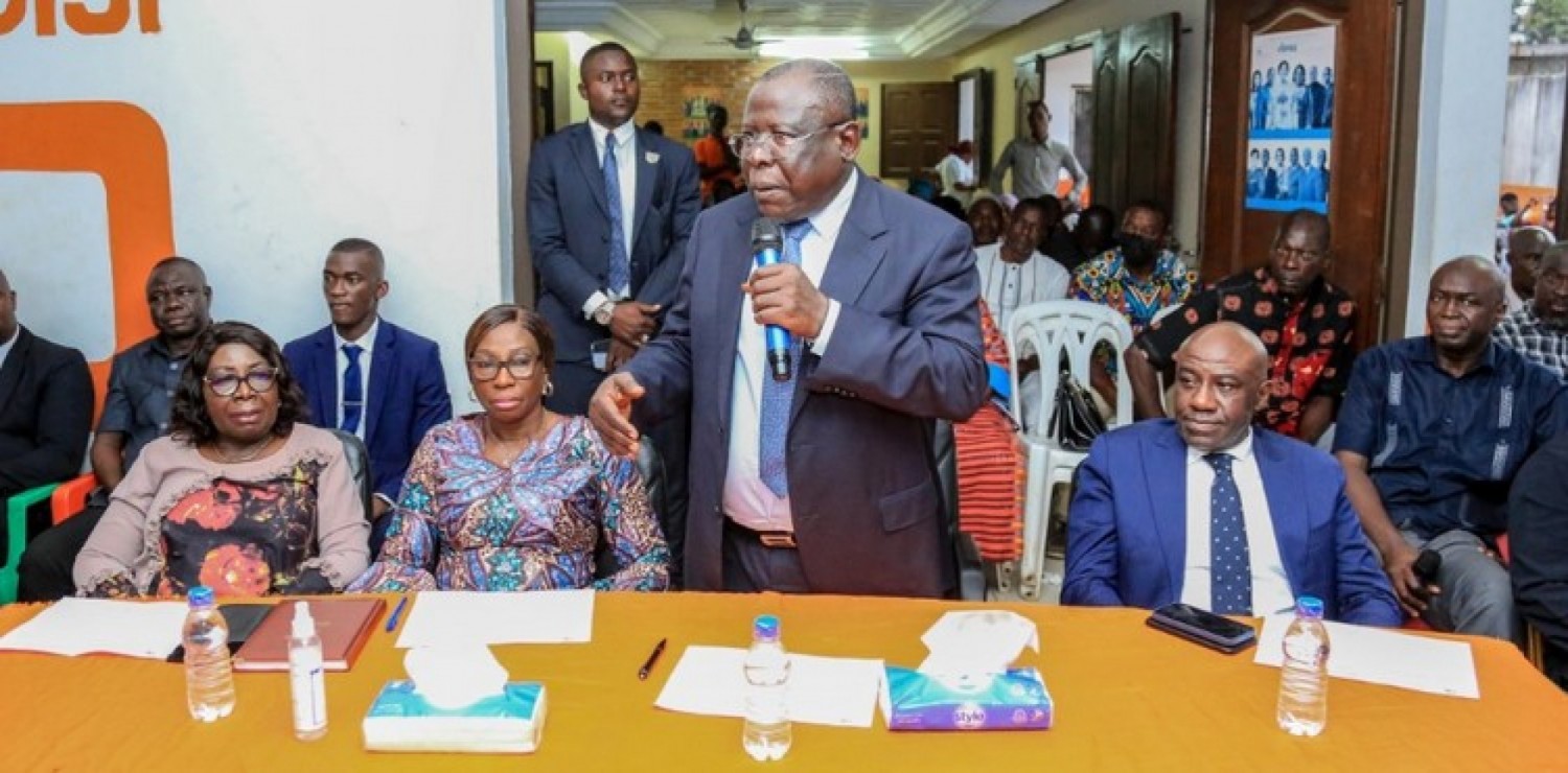 Côte d'Ivoire : Révision de la liste électorale, Cissé Bacongo aux cadres RHDP : « Nous n'avons aucune raison de perdre Yopougon par vos querelles intestines »