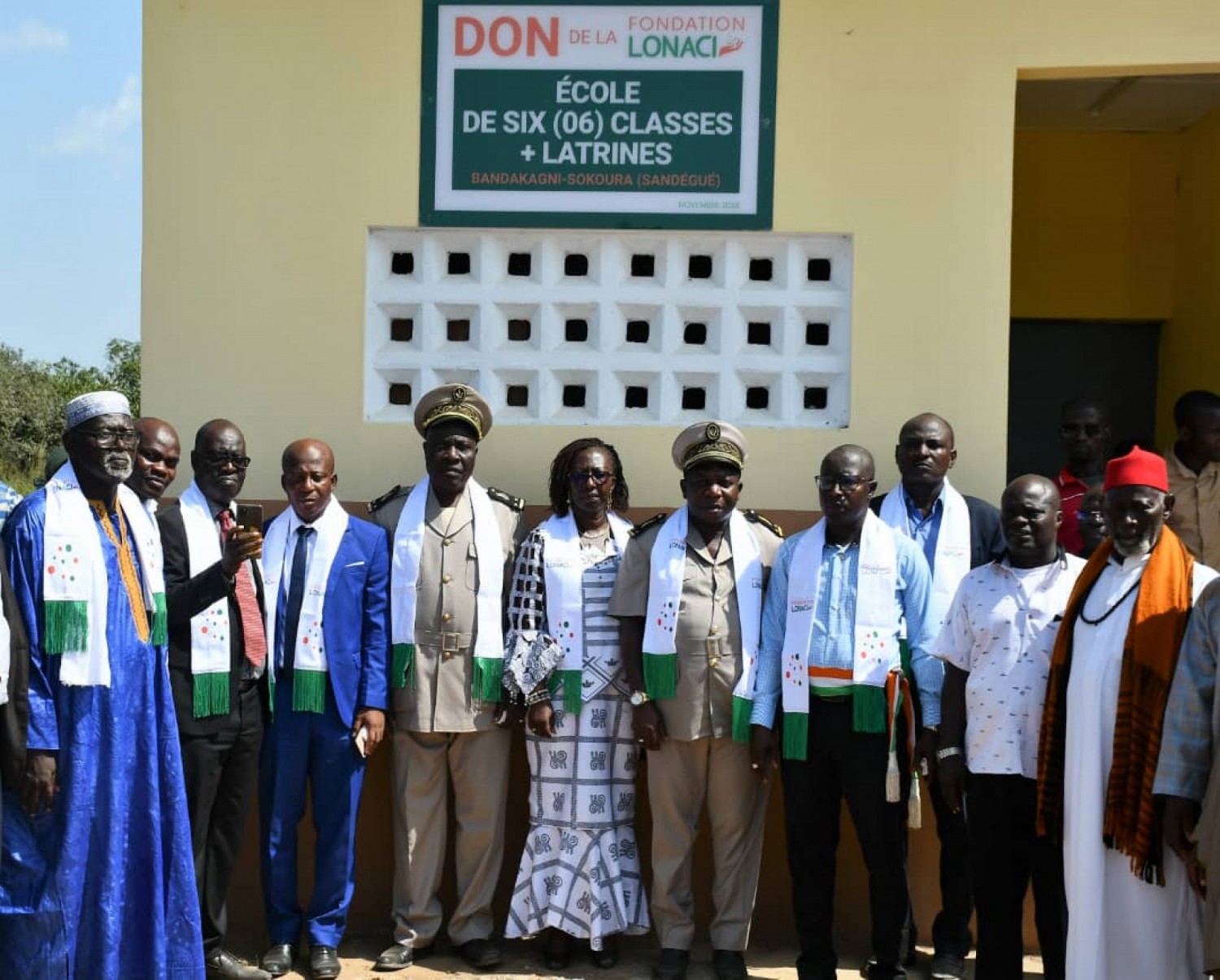 Côte d'Ivoire :    Fin de la phase II de la caravane du social de la FONDATION LONACI, un collège et une école primaire inaugurés dans le district du Gontougo