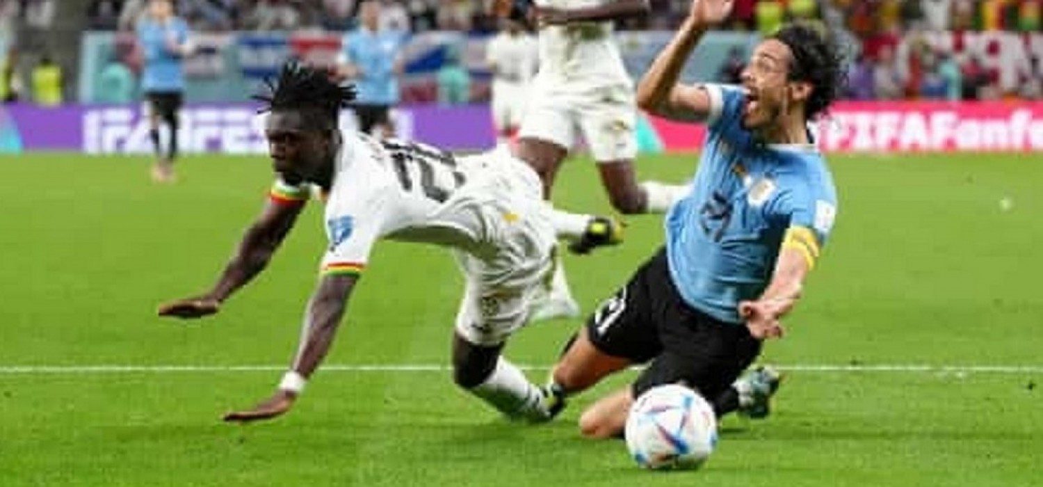 Ghana : Mondial 2022, l'Uruguay bat le Ghana 2-0, ironie du sort, les deux éliminés