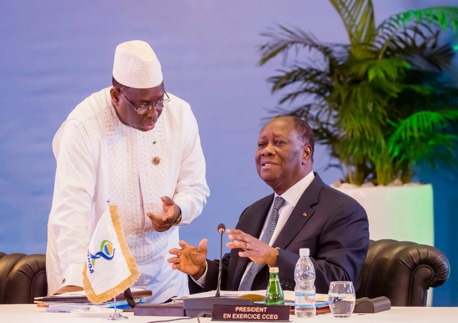 Côte d'Ivoire :   Ouattara annonce officiellement Bazoum nouveau président de la conférence des chefs d'Etat et de Gouvernement de l'UEMOA