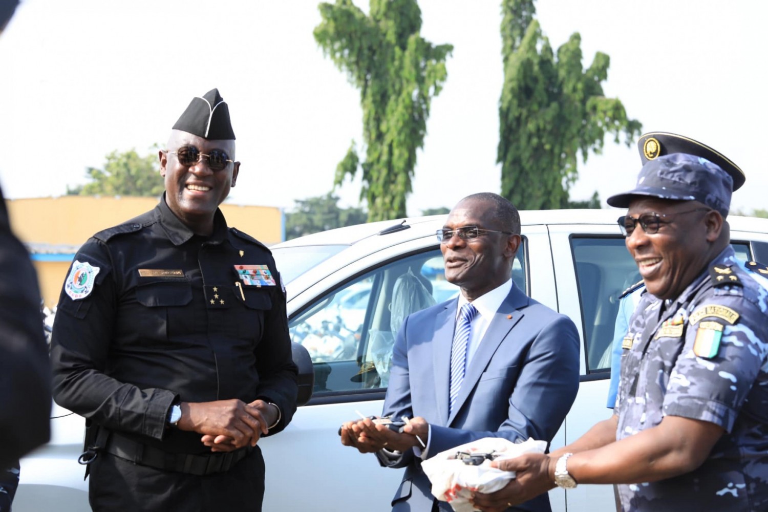 Côte d'Ivoire : Sécurisation des fêtes de fin d'année, la Police Nationale dotée de 148 engins roulants