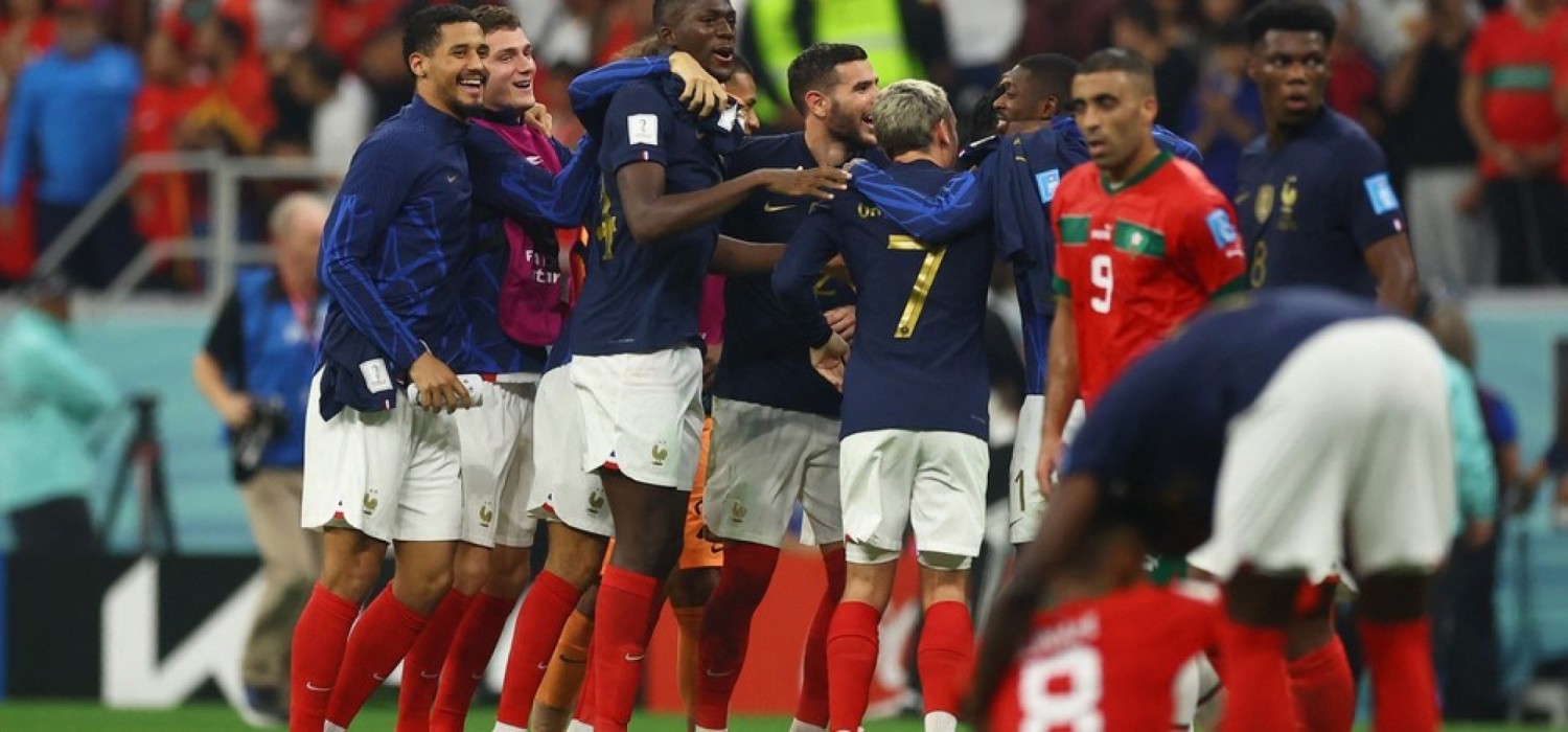 Mondial 2022 : Le Maroc stoppé 0-2 en demi-finale par la France, la fiche de la finale