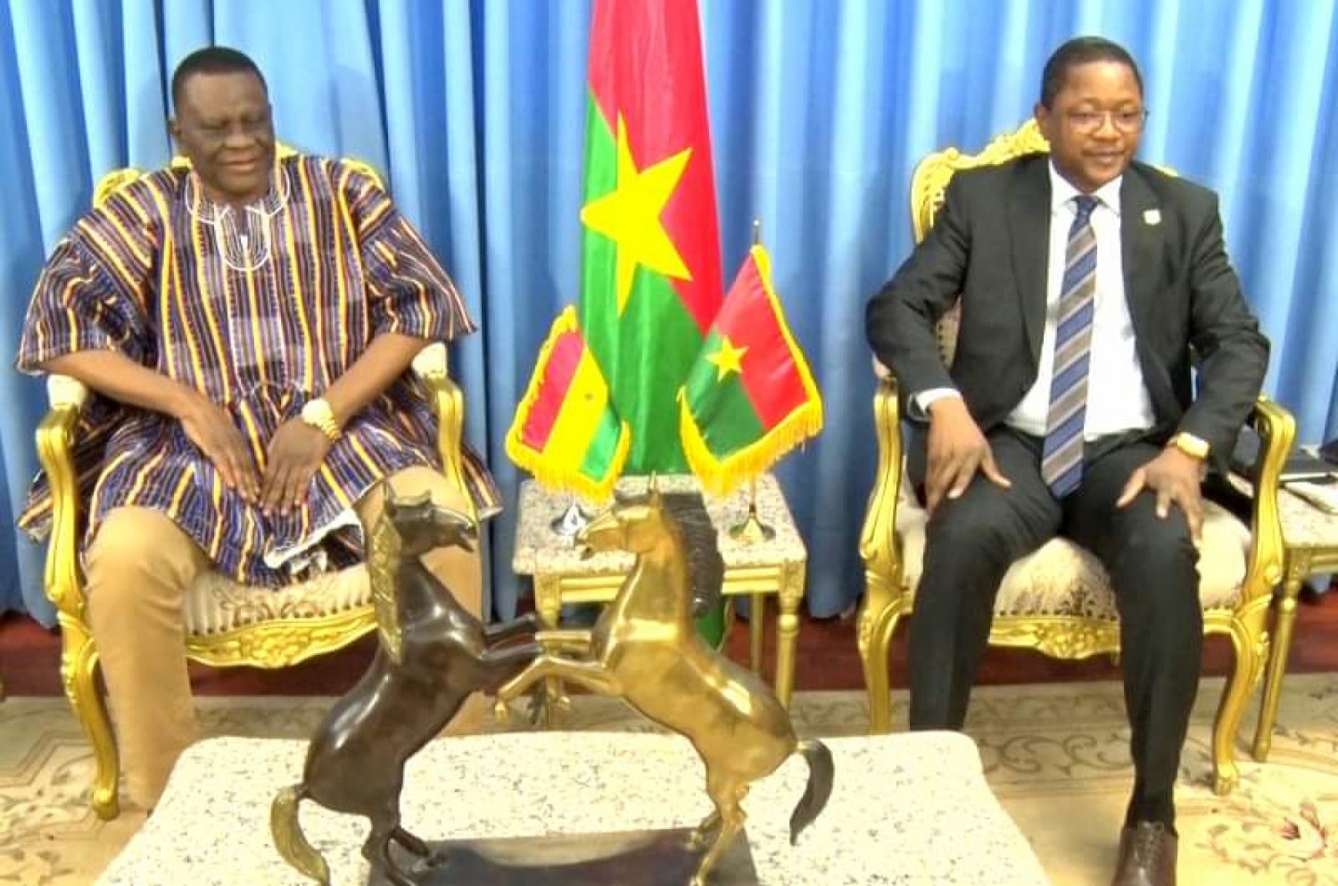 Burkina Faso - Ghana : Ouagadougou désapprouve les propos du président Ghanéen sur les supposés liens avec Wagner