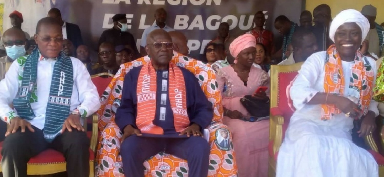Côte d'Ivoire : Elections locales 2023, Bruno Koné et Mariatou Koné sont officiellement les candidats  du RHDP dans la Bagoué