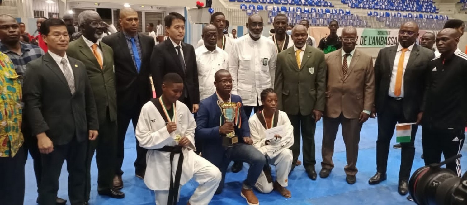Côte d'Ivoire : Taekwondo, la ligue du Plateau vainqueur de la Coupe de l'Ambassadeur de Corée 2022