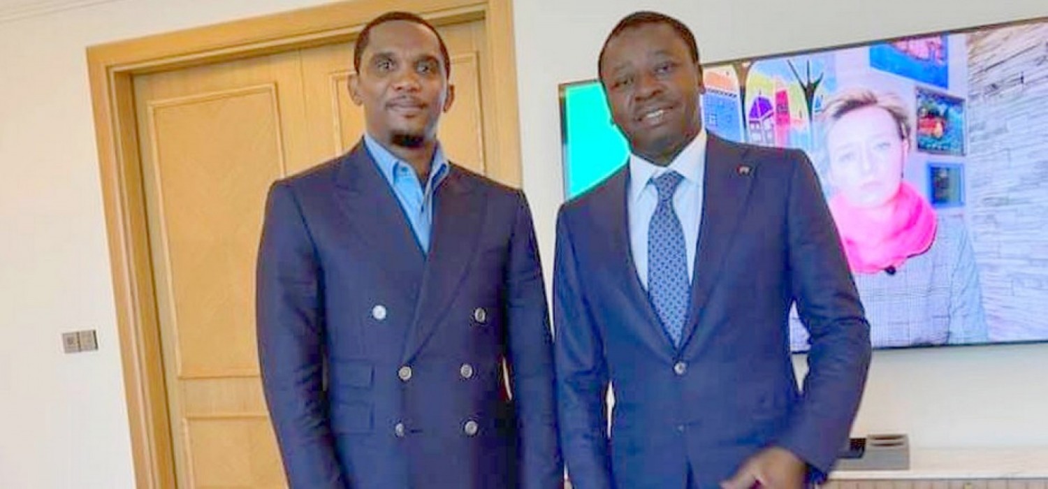 Togo-Cameroun :  Brièveté d'une rencontre entre Faure Gnassingbé et Samuel Eto'o