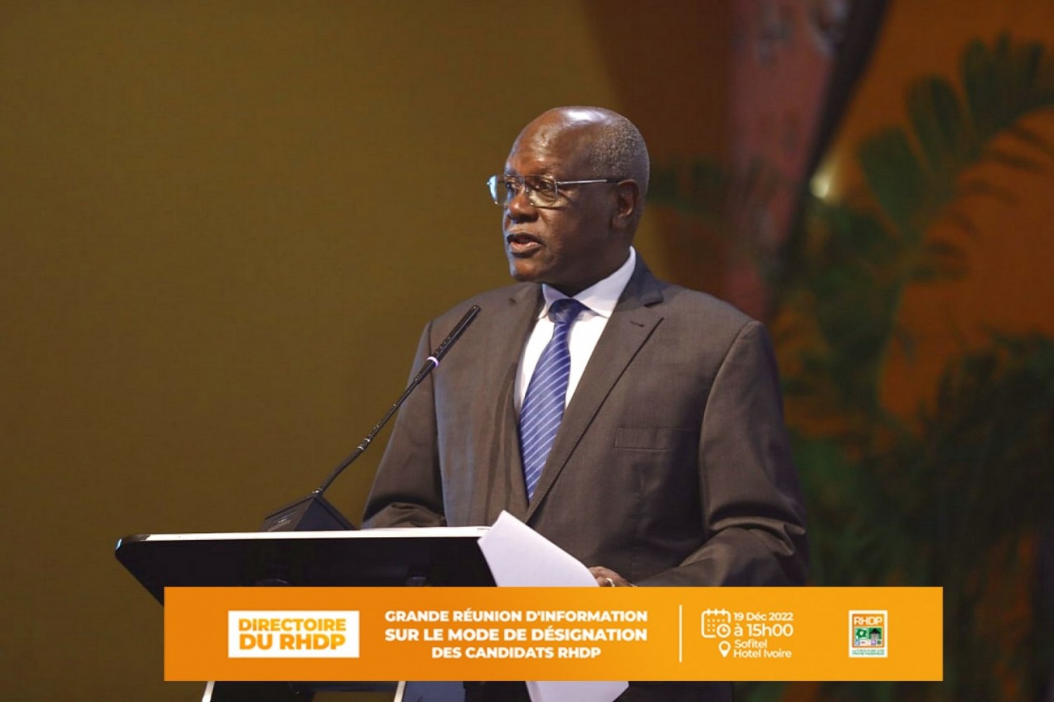 Côte d'Ivoire :  Le RHDP annonce la finalisation au plus tard à fin janvier de sa liste de ses candidats aux municipales et régionales 2023