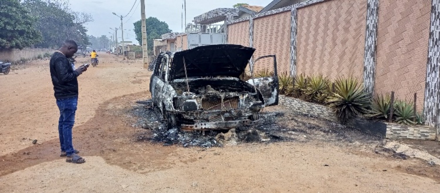 Côte d'Ivoire : Le phénomène des véhicules incendiés dans le Boukani s'exporte de Bouna à Doropo