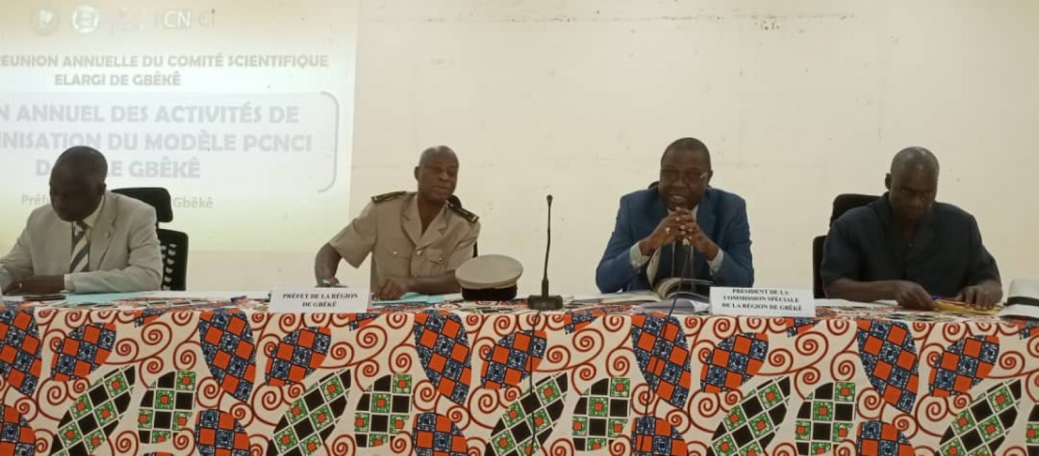 Côte d'Ivoire : Bouaké, sous la coordination du préfet Tuo Fozié, le CSEL présente le bilan annuel du comité scientifique restreint