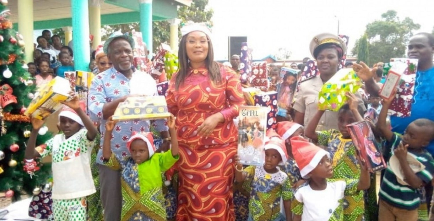 Côte d'Ivoire : Région du Gôh,  plus de 4200 enfants défavorisés reçoivent des cadeaux de la part   du  chef de l'Etat