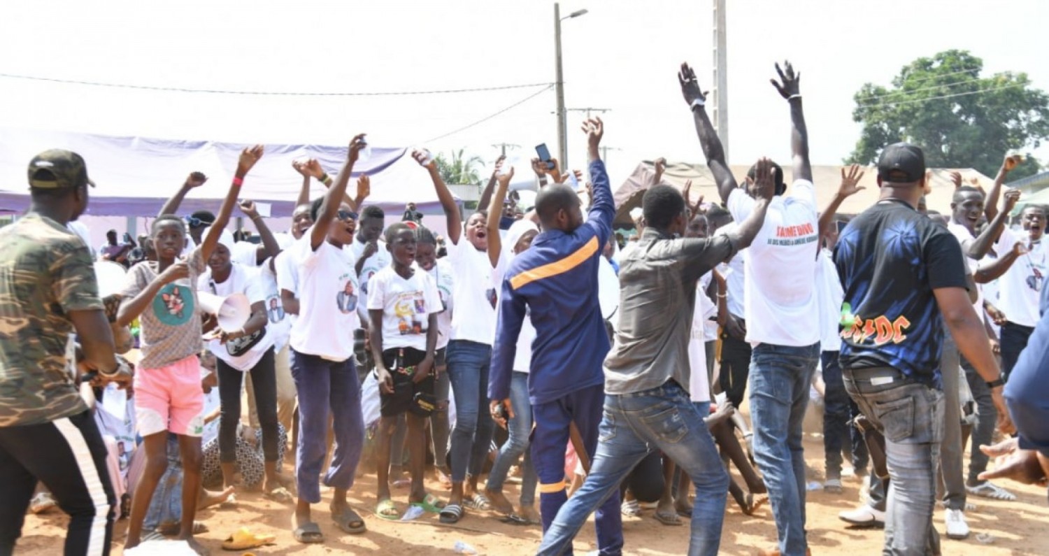 Côte d'Ivoire : Régionales 2023 dans le Lôh-Djiboua, Chefs traditionnels, élus, femmes, jeunes font bloc derrière Amedé Kouakou