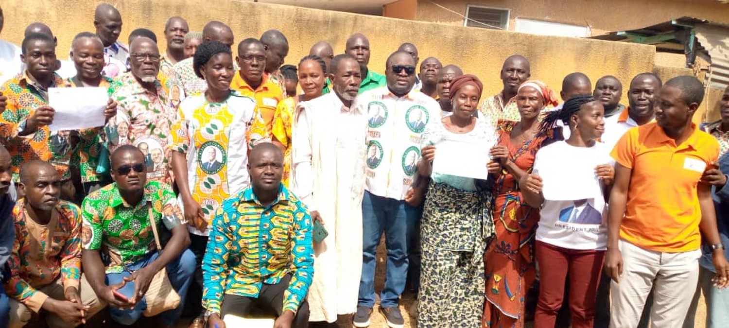Côte d'Ivoire : Sakassou, Yves Toto le neveu de la Reine Akoua Boni 2, plébiscité par la base RHDP du Walebo comme candidat à la mairie