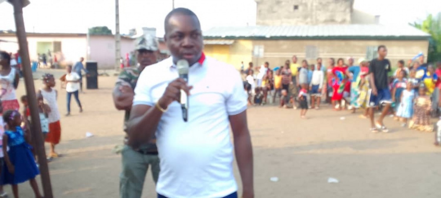 Côte d'Ivoire : Municipales à Cocody, le Candidat indépendant Guy Roland Danho affiche ses ambitions et soulagent 2000 enfants de la commune
