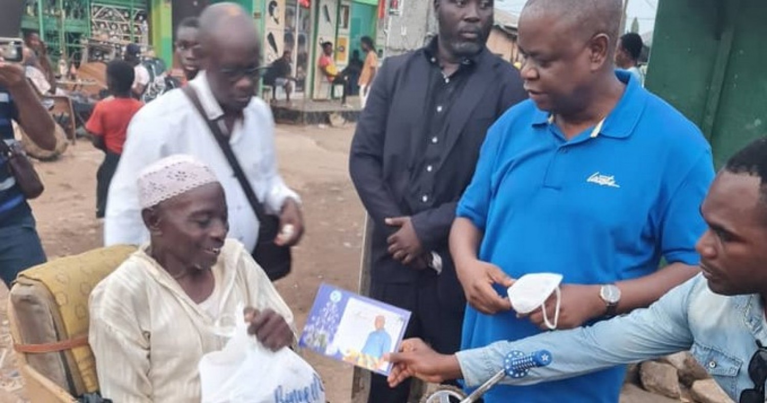 Côte d'Ivoire :  Port-Bouët, Koné Katinan annonce officiellement sa candidature aux municipales 2023 et comble de présents plus de 1000 familles