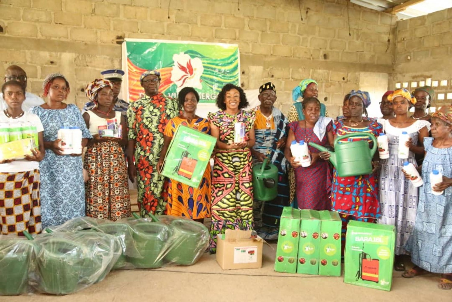 Côte d'Ivoire : Diabo, 450 productrices de maraîchers issues de 15 coopératives agricoles reçoivent des semences
