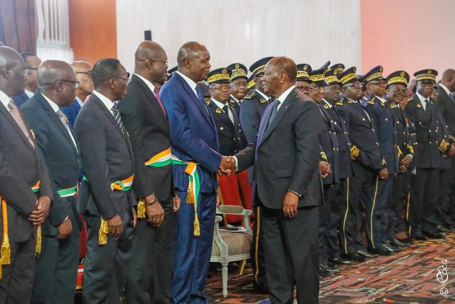 Côte d'Ivoire :    Présentation de vœux à Ouattara, le corps diplomatique appelle à des élections locales inclusives et apaisées conformément aux recommandations de la 5ème phase du dialogue politique